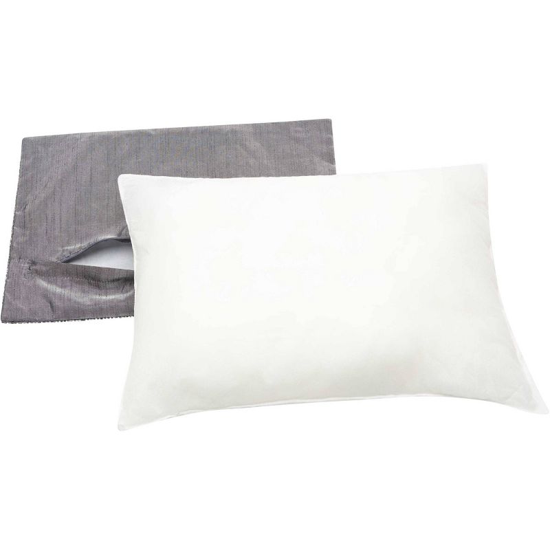Hyper Duck Down Feather Throw Pillow White - Mina Victory, 1 of 3