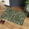 Vintage Boho Area Rug , Non-Slip, Washable, Soft, Short Pile, Non-Shedding Floor Carpet for Living Room,Bedroom Office - 2 of 4