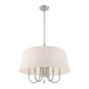 Livex Lighting Belclaire 5 - Light Chandelier in  Brushed Nickel - 4 of 4