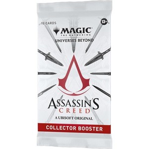 MAGIC THE GATHERING Magic: The Gathering - Assassin’s Creed Collector Booster | 10 Cards in Each Pack | Collectible Trading Card Game for Ages 13+ - 1 of 1