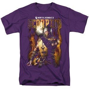 Mortal Kombat Scorpion Adult T-Shirt - 1 of 4