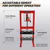6 Ton Hydraulic Shop Press, H-Frame Garage Floor Adjustable Shop Press with Press Plate, Hydraulic Shop Floor Press for Car Repair and Garage - 2 of 4