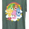 Women's - Care Bears - Group On Clouds with Rainbow and Stars Short Sleeve Graphic T-Shirt - 2 of 4