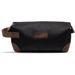 Toiletry Bag Men Compact Leather Durable for Men, Travel Bag, Water-Resistant Bathroom - 1 of 4