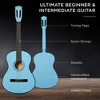 Best Choice Products 38in Beginner Acoustic Guitar Starter Kit w/ Gig Bag, Strap, Strings - 3 of 4