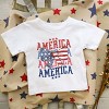 The Juniper Shop America Wave Stacked Coquette Toddler Short Sleeve Tee - 2 of 4