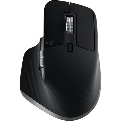 Logitech MX Master 3 for Mac - Darkfield - Wireless - Bluetooth - Space Gray - 4000 dpi - Thumbwheel, Scroll Wheel - 7 Button(s)