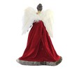 Tree Topper Finial 18.0 Inch Plaid Angel Led Tree Topper Christmas Wreath Tree Toppers - 2 of 3