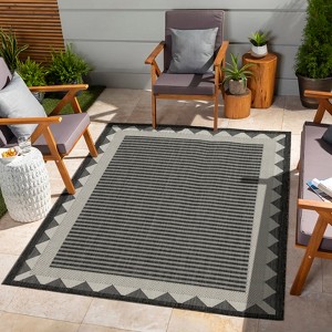 GDFStudio Horizon Indoor/Outdoor Polypropylene Area Rug - 1 of 3