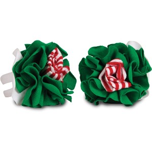 Pavilion Gift Company - Peppermint - Barefoot Booties 0-6 Months - Slippers - 1 of 4