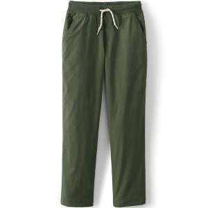 Lands' End Lands' End Kids Iron Knee Stretch Lined Rib Waist Pants - 1 of 3