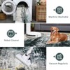 coucheta Boho Washable Area Rugs for Living Room, Multi-size Floral Soft Non-Slip Low-Pile Stain-Resistant Carpet, for Bedroom, Dining, Home Office - 2 of 4