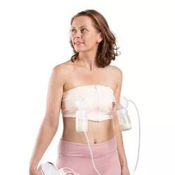 Simple Wishes Hands Free Pumping Bra Adjustable Fit Bra - Adjustable XS-L