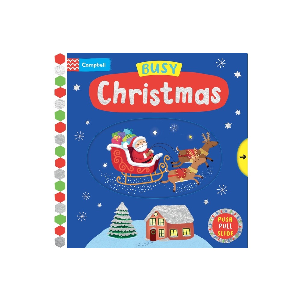 Busy Christmas - (Busy Books) by Campbell Books (Board Book)