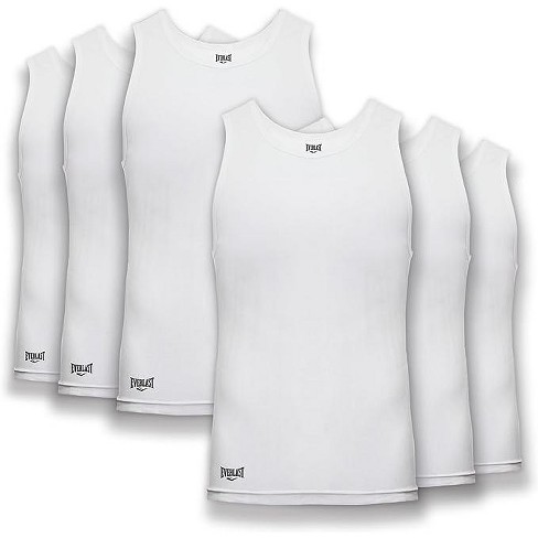 Good Fello Mens Tanks A-shirts Undershirts XL * 4 Pack White Muscle Ribbed  NIP