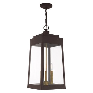 Livex Lighting Oslo 3 - Light Pendant in  Bronze - 1 of 2