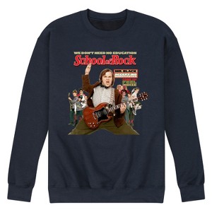 Men's - School of Rock - Movie Cover Graphic Fleece Sweatshirt - 1 of 4