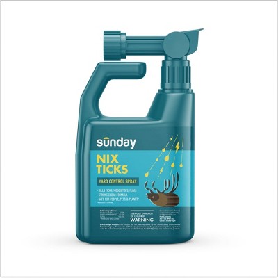 Sunday Nix Tix Yard Control Spray Repellant - 32oz