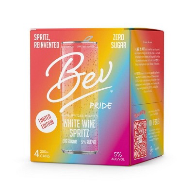 Bev Pride Wine Spritzer - 4pk/250ml Cans