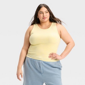 Women's Long Line Tank Top - Wild Fable™ - 1 of 3