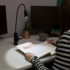 Fleming Supply Magnetic Lamp With CREE LED Light, 2 Magnetic Bases, and Flexible Gooseneck for Office, Garage, and Workshop - Black - 2 of 4