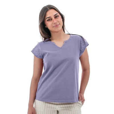 Old Ranch Brands Women's Bryce Flutter Top