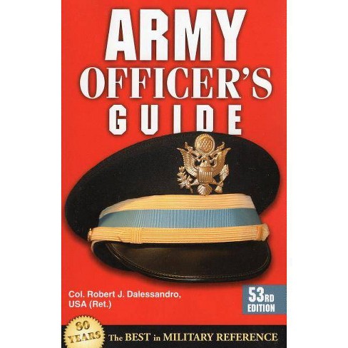 Army Officer S Guide 53rd Edition By Robert J Dalessandro Paperback Target