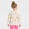 Toddler Girls' Fleece Pullover Sweatshirt - Cat & Jack™ - 2 of 3