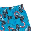 Monster Jam Megalodon El Toro Loco Grave Digger Pullover Pajama Shirt and Shorts Sleep Set Toddler - 4 of 4