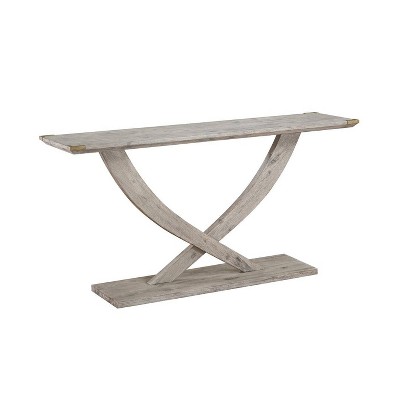 Montana Acacia Wood Console Table Light Barnwood - Boraam Industries