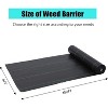 4FT x 100FT Weed Barrier Fabric – 1.8oz Premium Non-Woven Ground Cover for Gardening & Erosion Control - 2 of 4