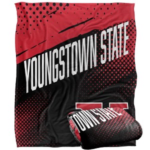Youngstown State University Fan Zone Silky Touch Super Soft Throw Blanket 50x60 - 1 of 4