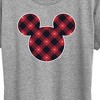 Women's - Disney - Argyle Mickey Short Sleeve Graphic T-Shirt - 2 of 4