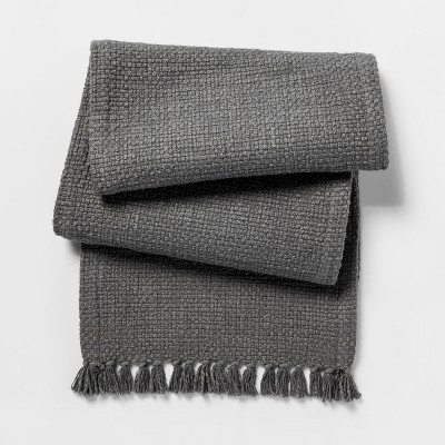 long grey table runner