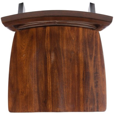 Ainslee Traditional Brown Upholstered Dining Chair Set