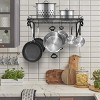 Sobus Wall Pot Rack with Multi Purpose for Kitchen Organize - 4 of 4