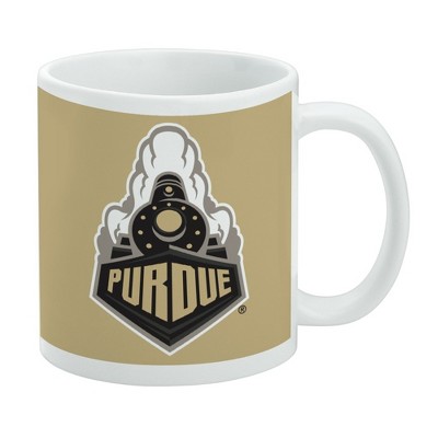 Purdue University Ceramic Coffee Mug Novelty Gift Mugs for Coffee Tea and Hot Drinks 11oz White
