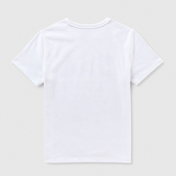 Paquete de 2 playeras adaptativas de manga corta para niña, gráficas del 4 de julio/escénica de Maine - Cat & Jack™ blanco/crema 2