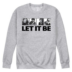Men's - The Beatles - Photos Let It Be -Men's Crew Fleece Sweatshirt Graphic Fleece Sweatshirt - 1 of 4