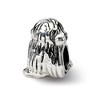 Black Bow Jewelry Sterling Silver Sitting Puppy Bead Charm - 2 of 4