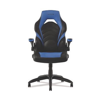Emerge Vortex Bonded Leather Gaming Chair - Blue/Black