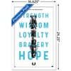 Trends International Star Wars: Saga - Lightsaber Text Framed Wall Poster Prints - 3 of 4