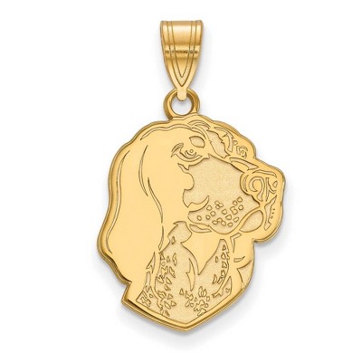 Black Bow Jewelry 14k Yellow Gold Tennessee Volunteers NCAA Large Pendant