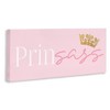 Stupell Industries Princess Sassy Girl Princess Pun Royal Crown Pink, 13" x 30" - 3 of 4