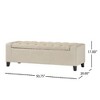 Kumasinova 51" Tufted Top Ottoman with Storage, Versatile as Storage Bench, Foot Stool, Entryway Bench, Ottoman Bench for Living Room & Bedroom - 2 of 4