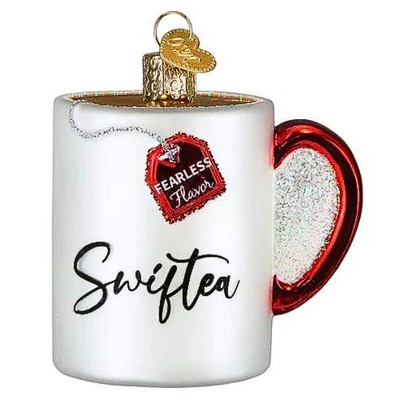 Old World Christmas 3.0 Inch Swiftea Mug Pop Princess Tree Ornaments