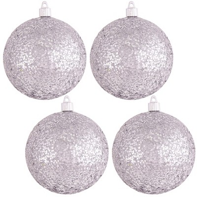 Christmas By Krebs 4 3/4" Shatterproof Christmas Ornaments - Azure Blue ...