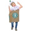 Dress Up America Coffee Costume - Cappuccino Latte Costume Set for Kids - 4 of 4