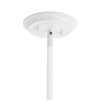 Elias 9.75" 1 Light Convertible Pendant Black - 4 of 4