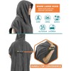 SUN CUBE Surf Beach Towel Changing Robe with Hood, Quick Dry Microfiber Wetsuit Changing Towel with Pocket for Surfing Men Women - 4 of 4